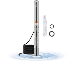 Vevor Pompe immergée 750W 100l/min - Jusqu'à 35% de réduction