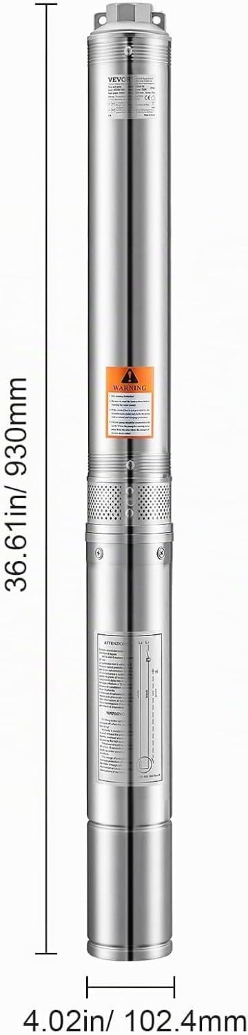 Pompe immergée 750W 100l/min - Jusqu'à 35% de réduction