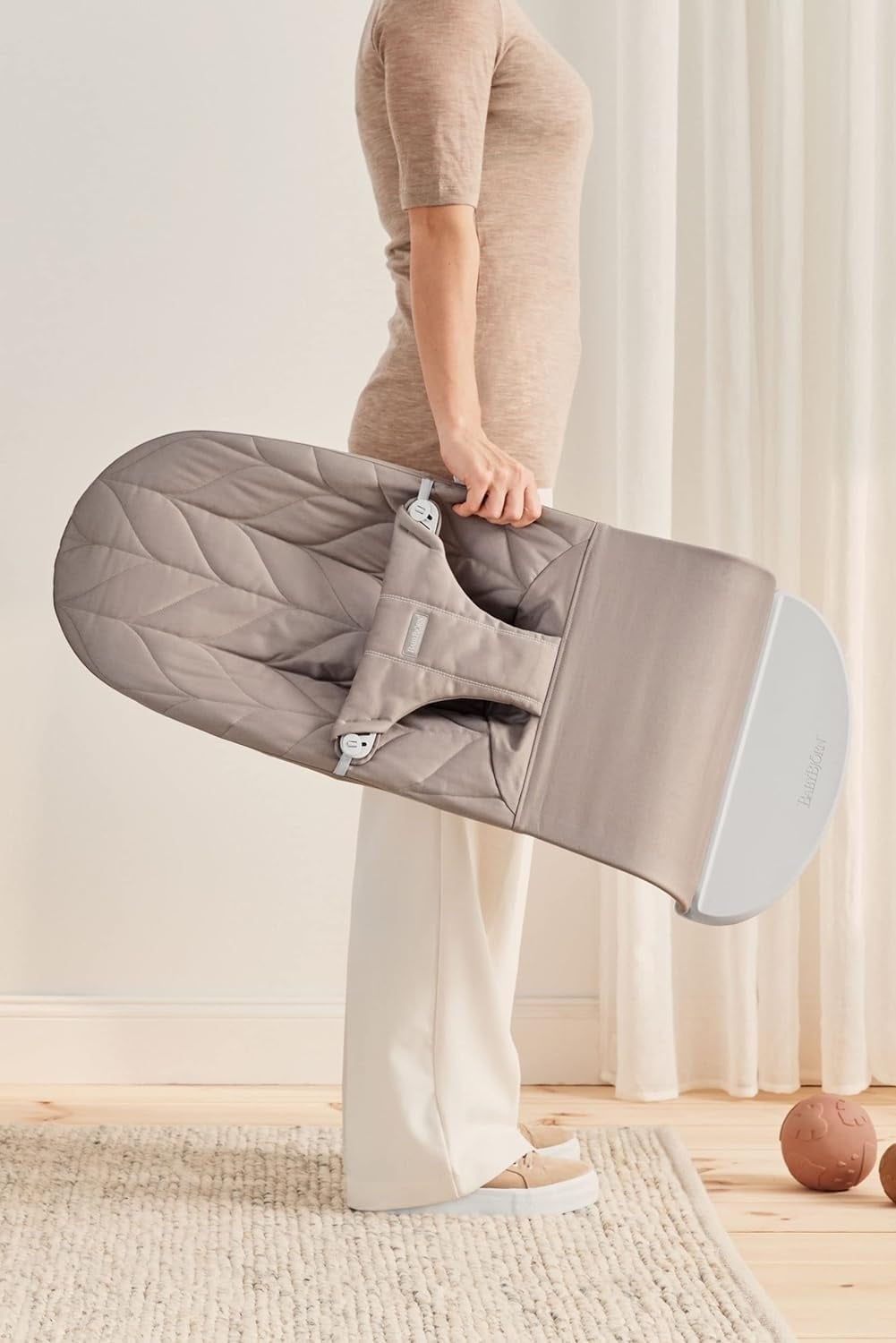Transat évolutif 2-en-1 gris sable - Jusqu'à -35%