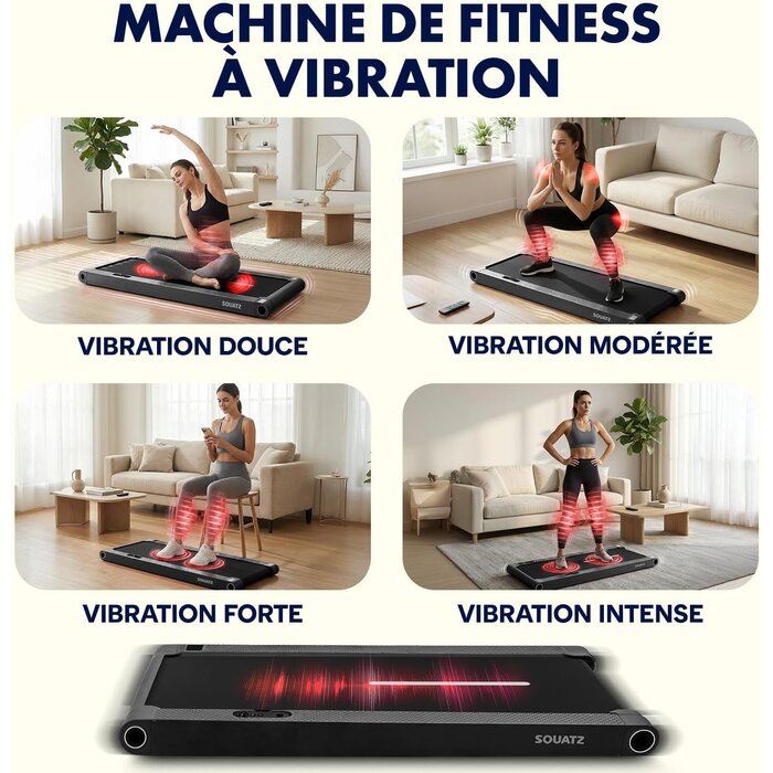 Tapis de marche avec plateforme vibrante - Jusqu'à 35% de réduction