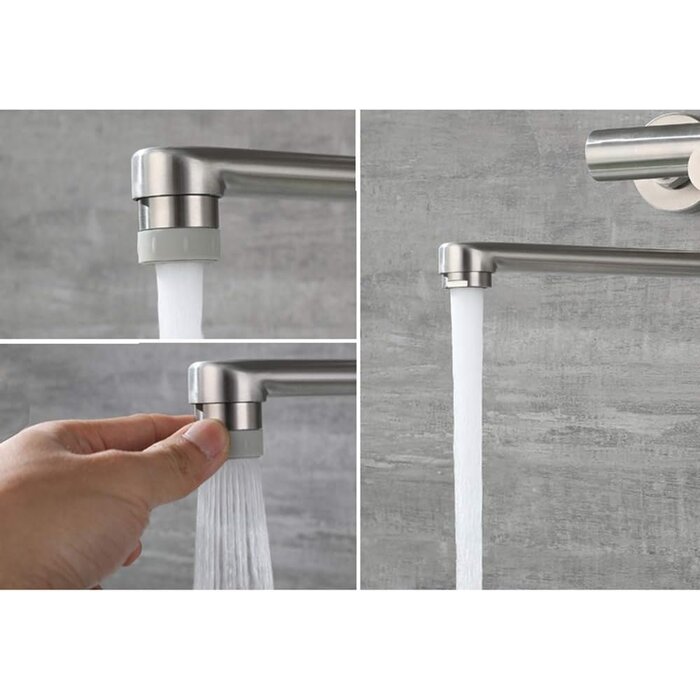 Mitigeur mural de cuisine inox 304 avec douchette - Jusqu'à -34% sur le prix