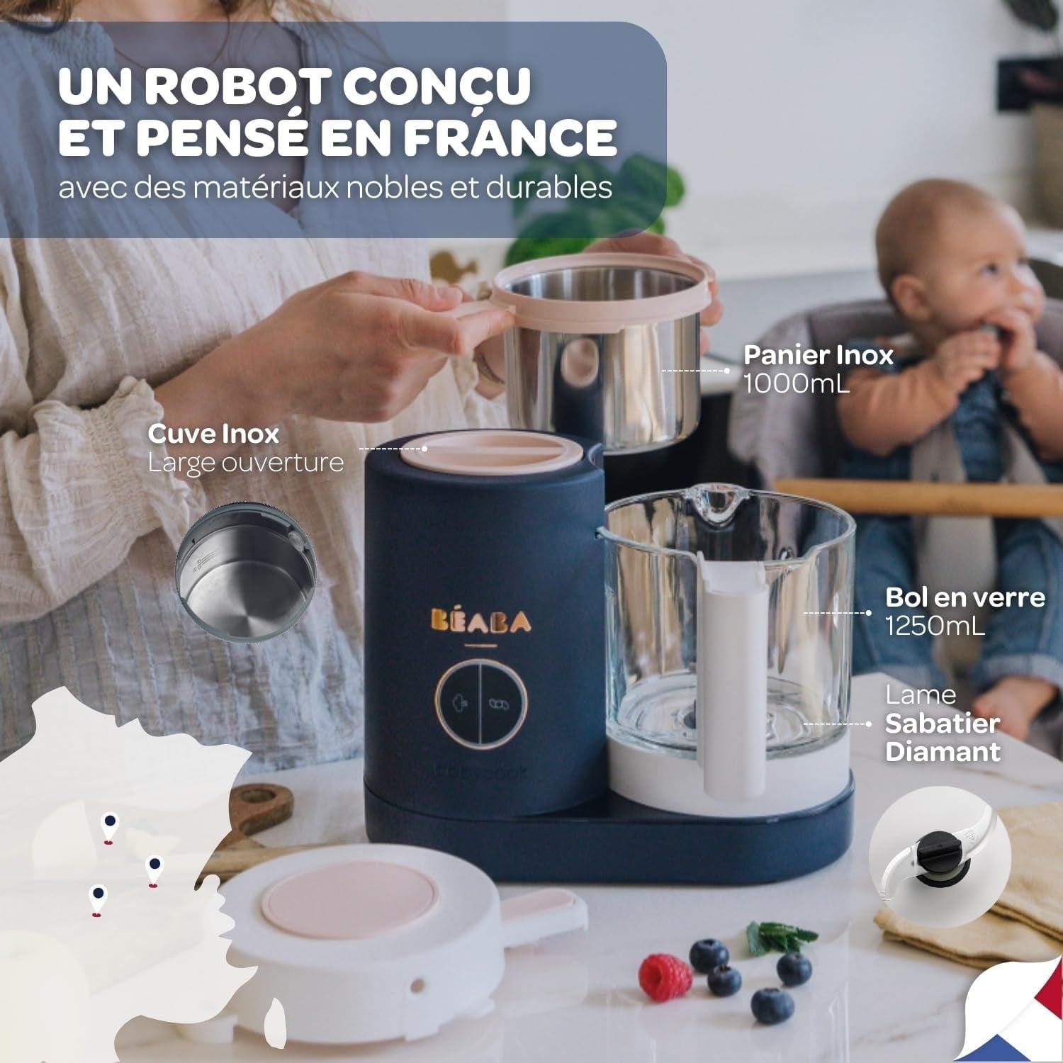 Robot cuiseur mixeur pour bébé - Jusqu'à 35% de réduction
