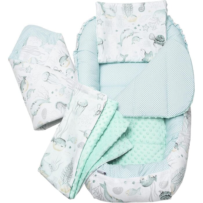 Nid d'ange 5 pièces Océan & Menthe - Jusqu'à -34% sur votre achat
