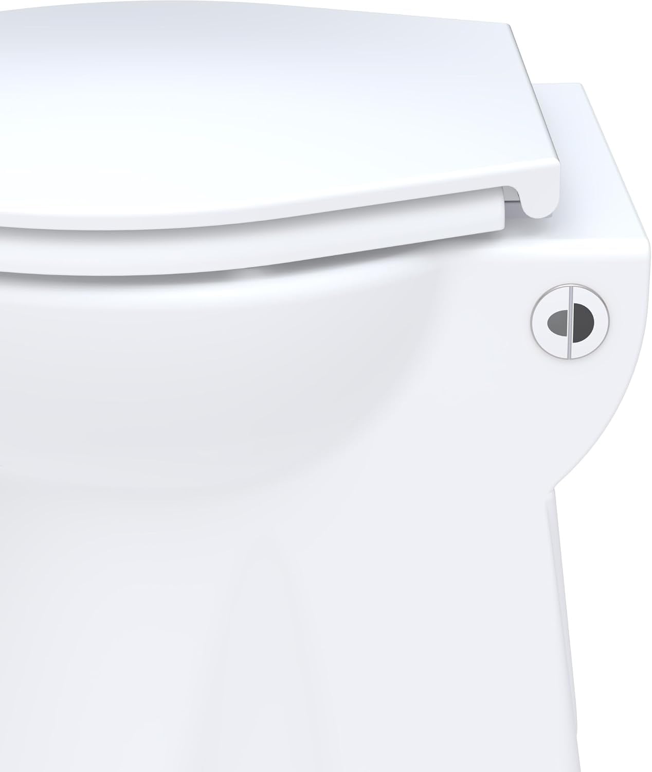 Toilette suspendue avec broyeur 500W - Porcelaine blanche - Jusqu'à 35% de remise
