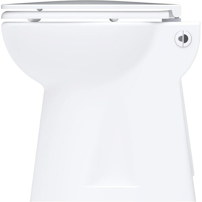 Toilette suspendue avec broyeur 500W - Porcelaine blanche - Jusqu'à 35% de remise