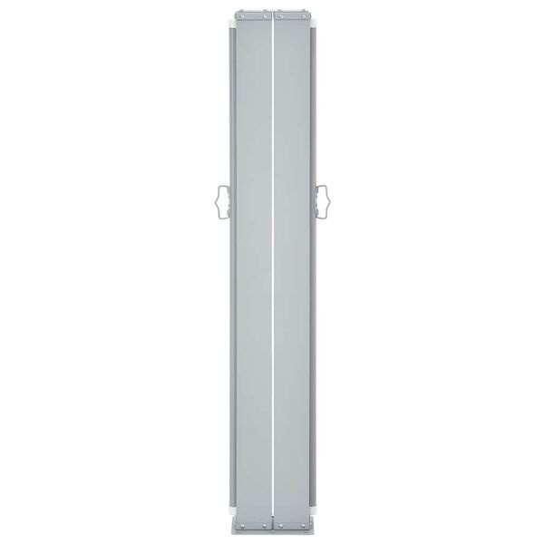 Vidaxl Pare-vent rétractable 120x1000cm Anthracite - 64% de remise
