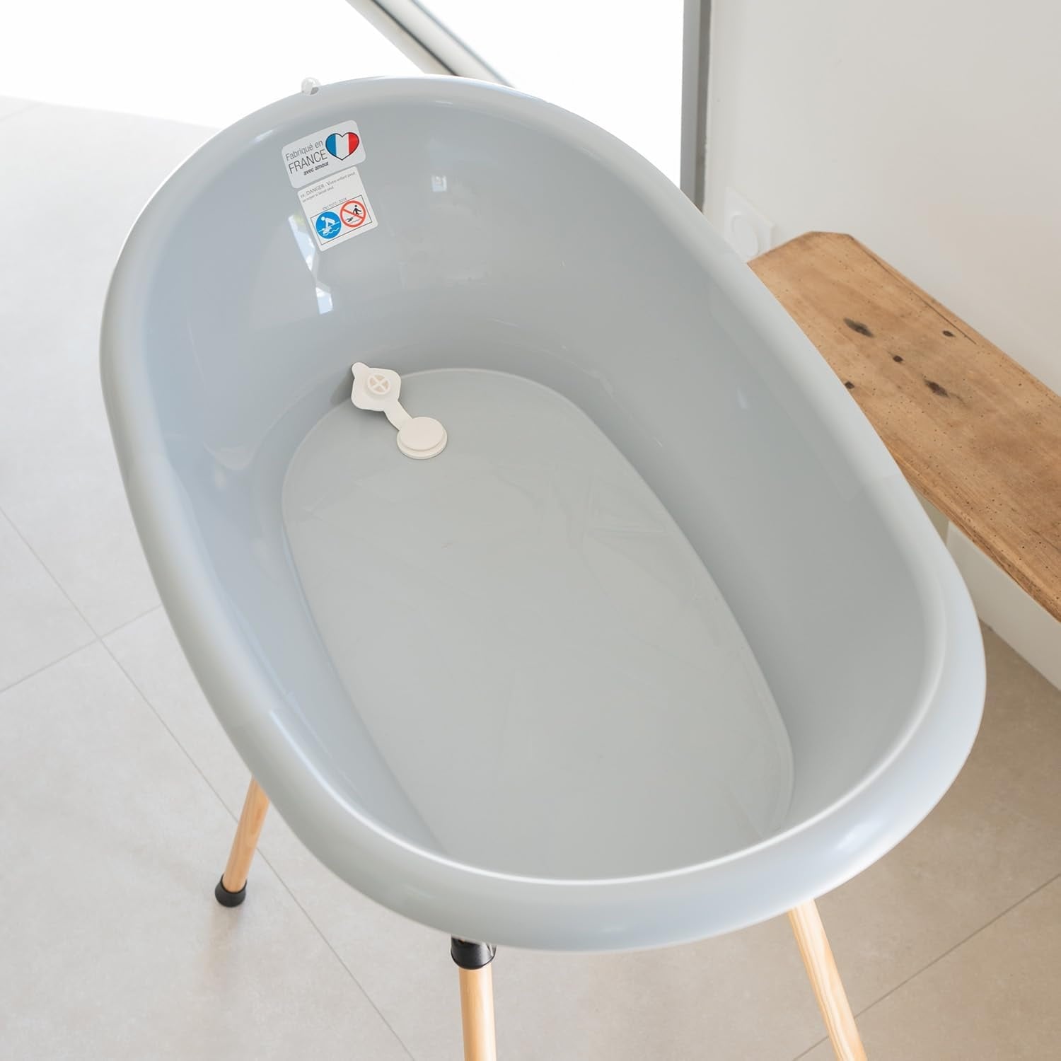 Baignoire bébé avec support pliant - Jusqu'à -34% sur votre achat