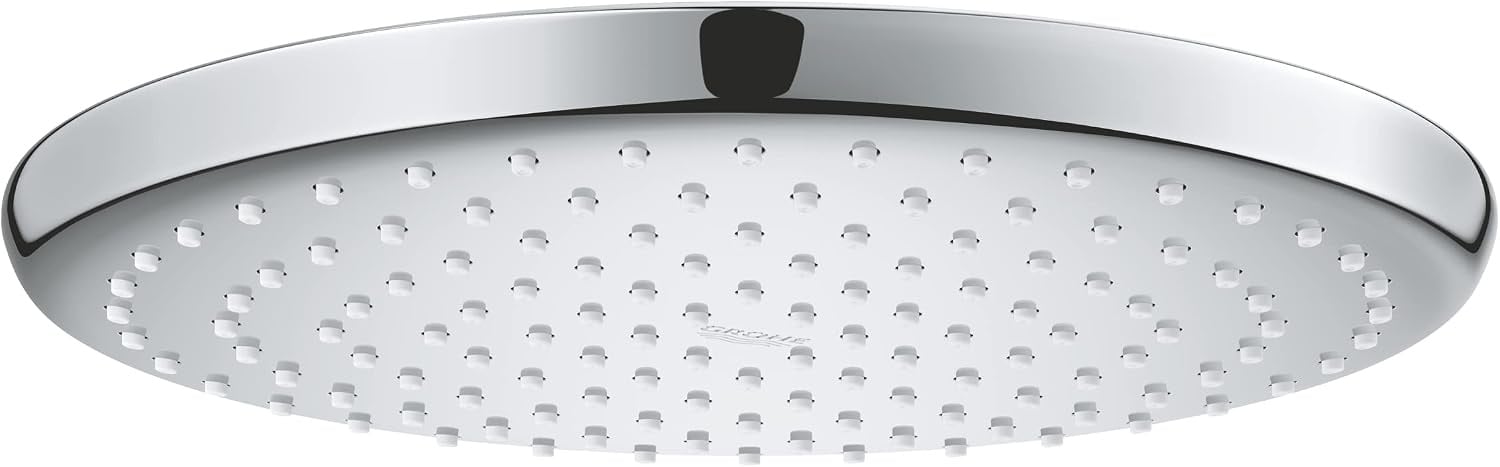 Pomme de douche ronde 25 cm - Chrome - Jusqu'à -35% sur l'outlet