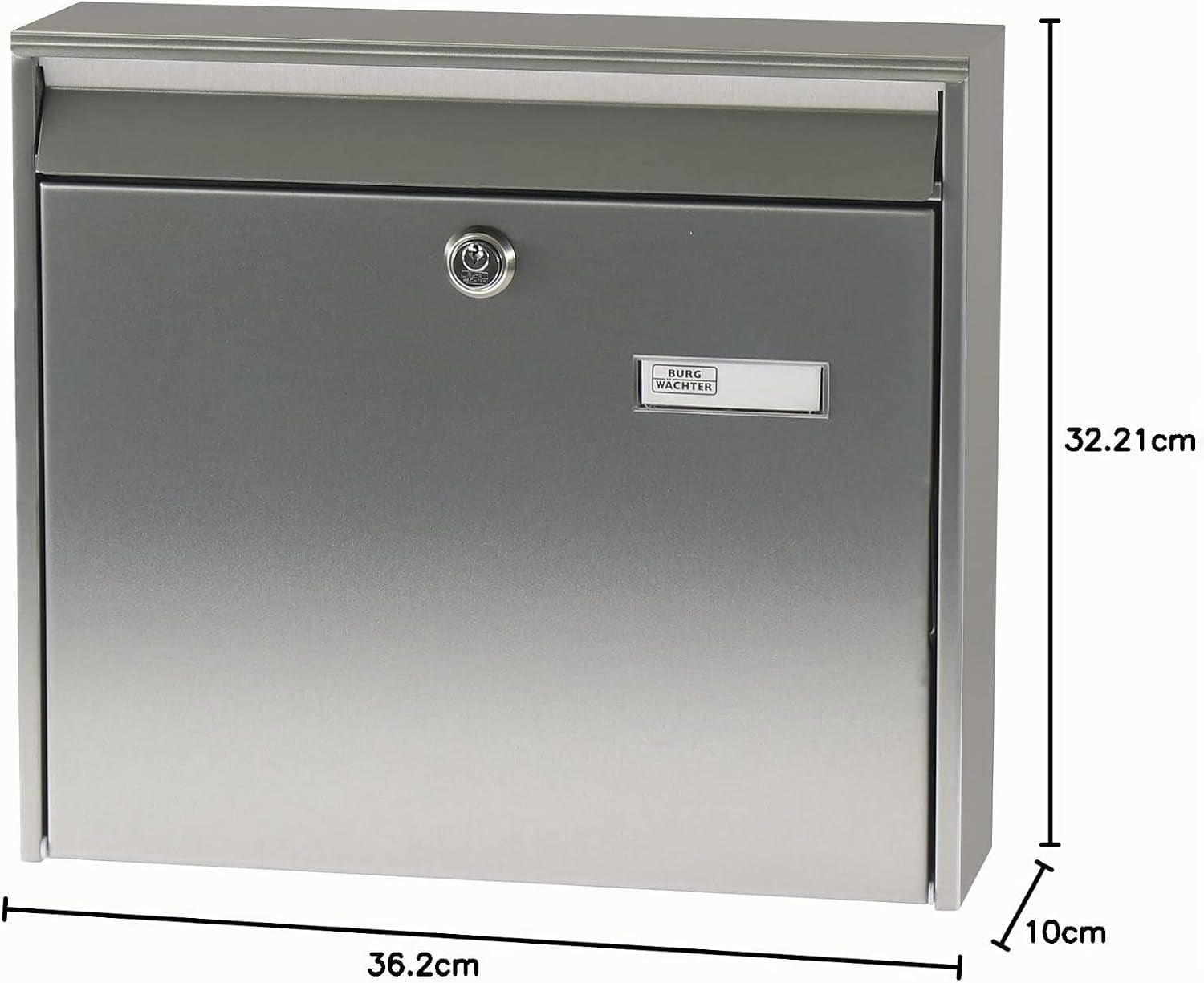 Boîte aux lettres moderne en inox - Jusqu'à 34% de réduction