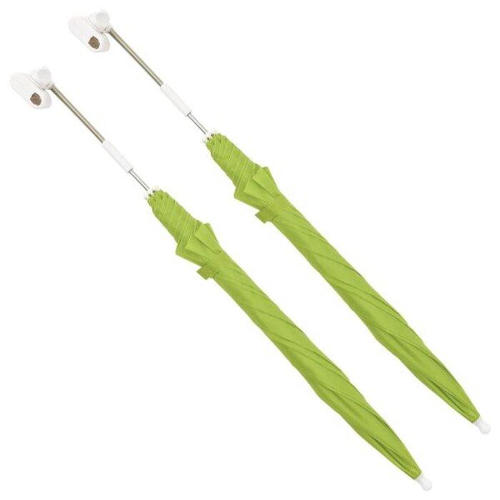 Lot de 2 parasols pour chaise de camping - Vert - Jusqu'à -32%