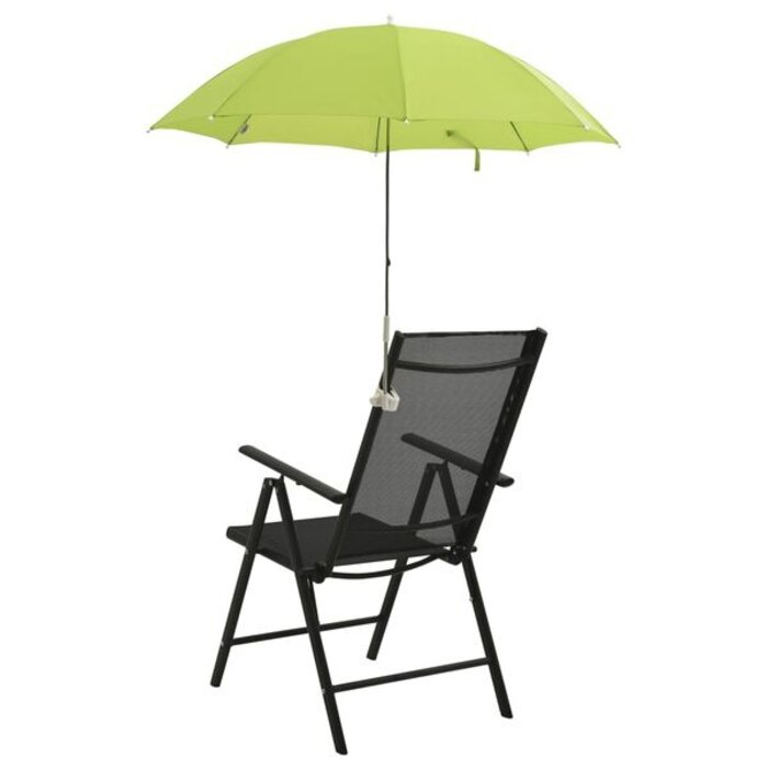 Lot de 2 parasols pour chaise de camping - Vert - Jusqu'à -32%