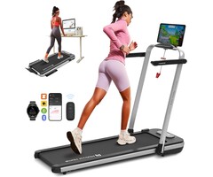 Mobvoi Tapis de course pliable sous bureau - Noir mat - Jusqu'à 35% de remise