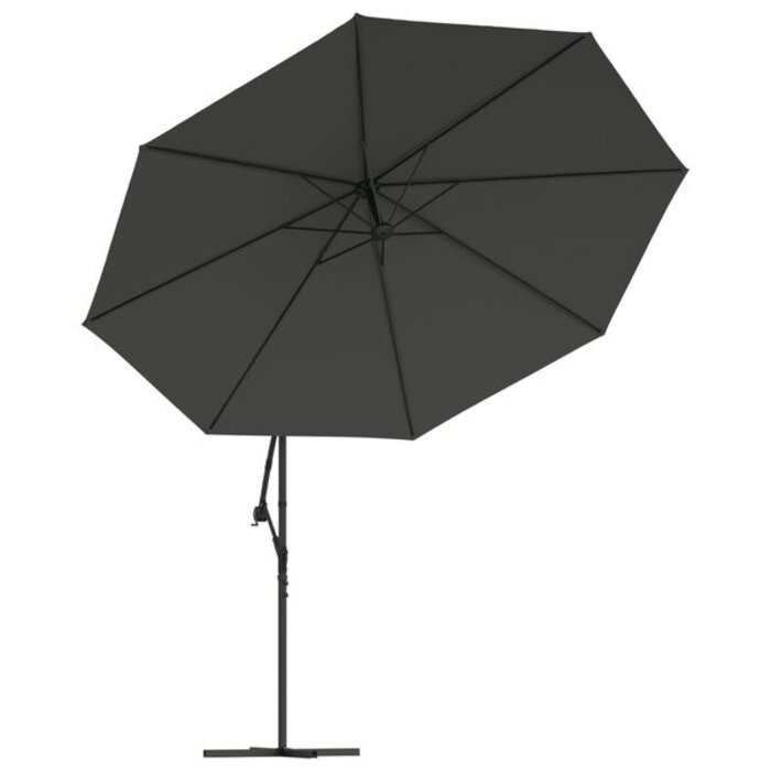 Parasol déporté 350 cm anthracite : jusqu'à 35% de remise sur votre extérieur