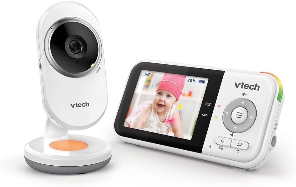 Babyphone Vidéo HD 2,8" avec Vision Nocturne - Jusqu'à 34% de remise