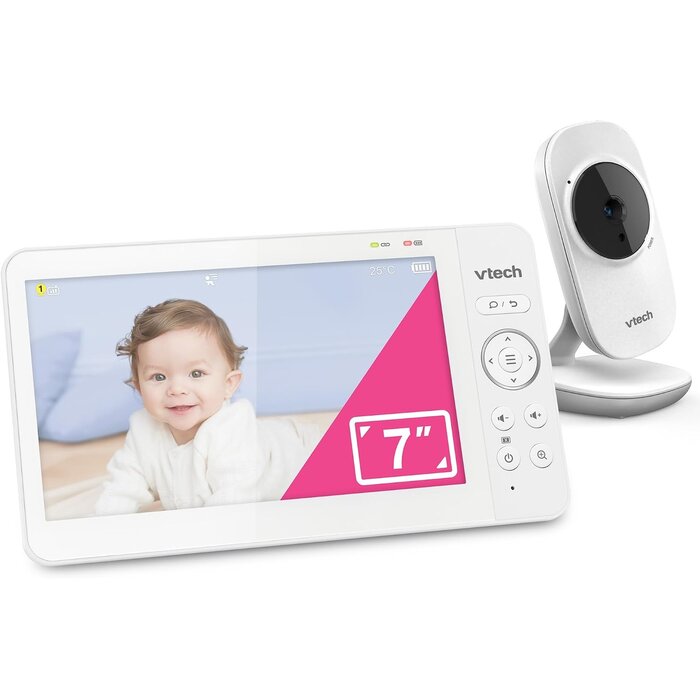 Babyphone Vidéo HD 2,8" avec Vision Nocturne - Jusqu'à 34% de remise