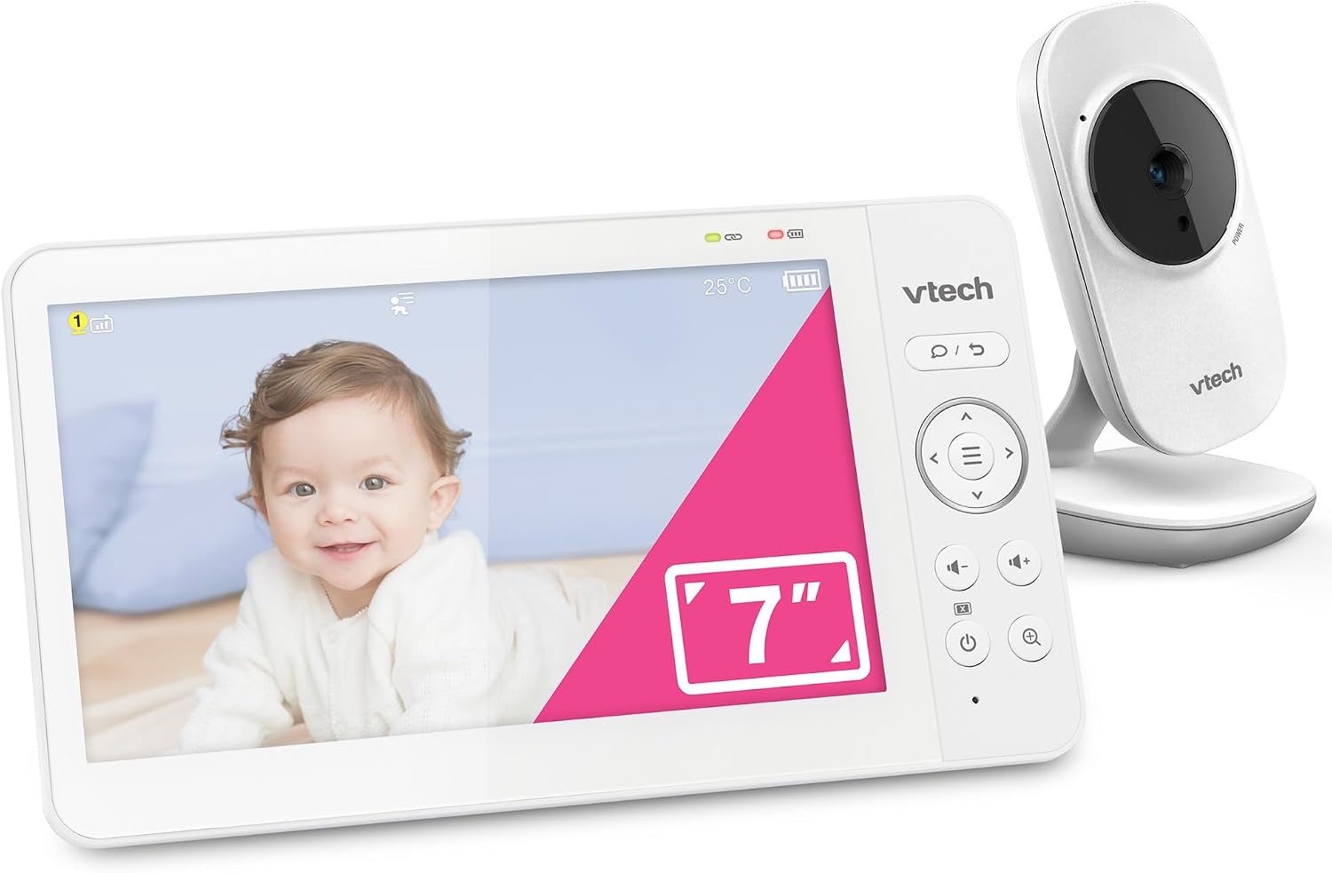 Babyphone Vidéo HD 2,8" avec Vision Nocturne - Jusqu'à 34% de remise