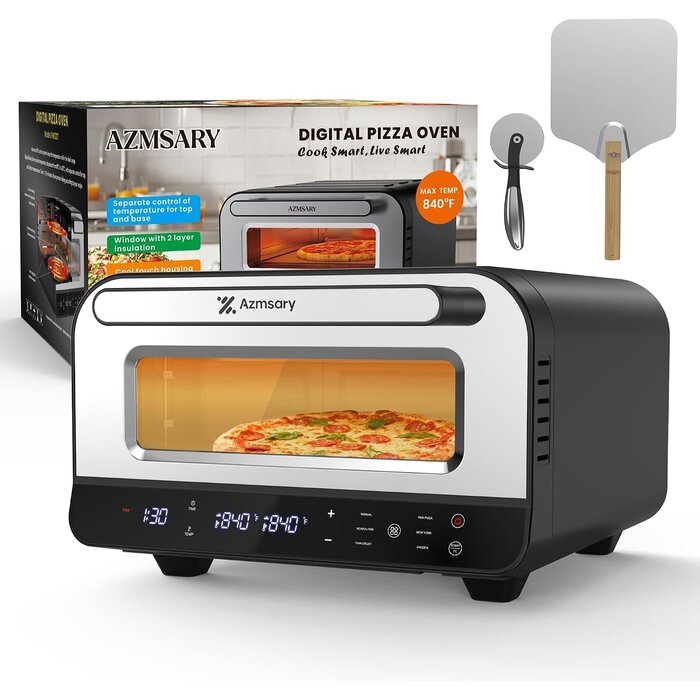 Four à pizza électrique 1700W 450°C - Jusqu'à -35% sur votre modèle