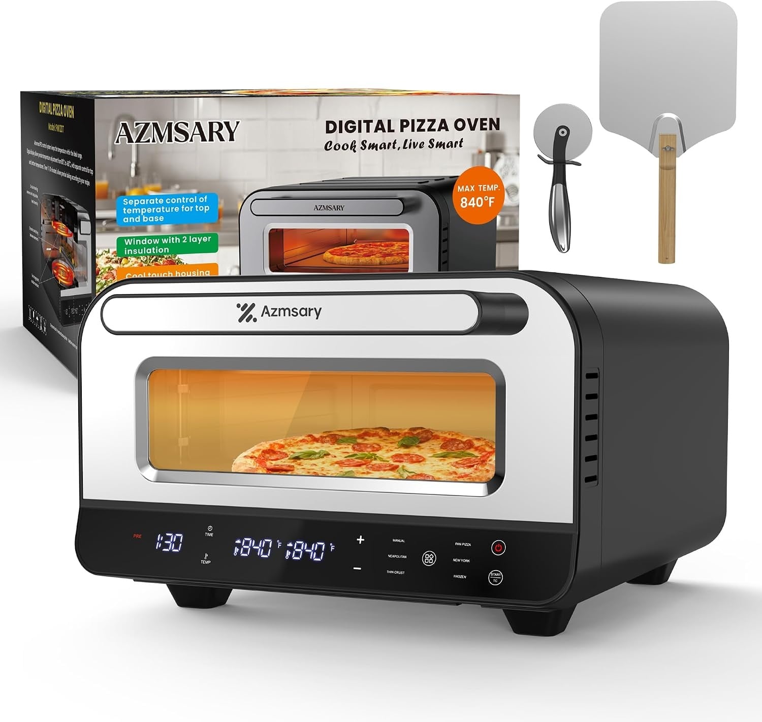 Four à pizza électrique 1700W 450°C - Jusqu'à -35% sur votre modèle