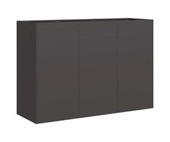 Vidaxl Jardinière surélevée en acier 120x40cm - Jusqu'à -35% en Outlet