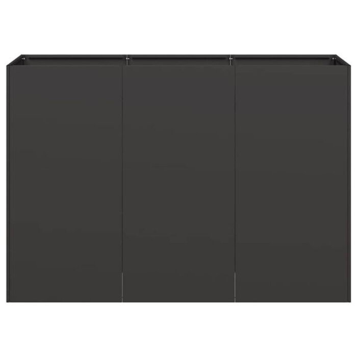 Jardinière surélevée en acier 120x40cm - Jusqu'à -35% en Outlet