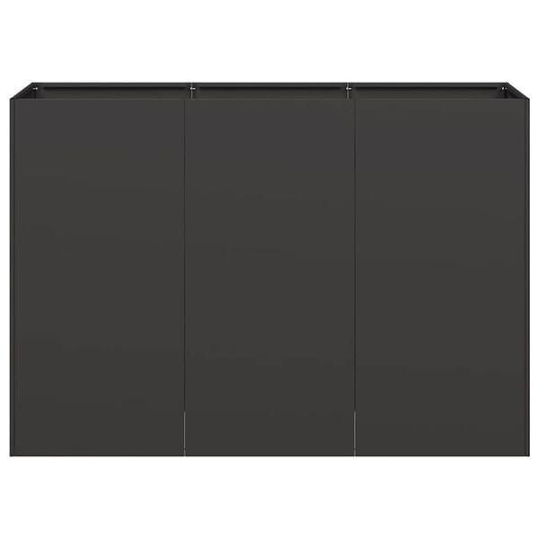 Jardinière surélevée en acier 120x40cm - Jusqu'à -35% en Outlet