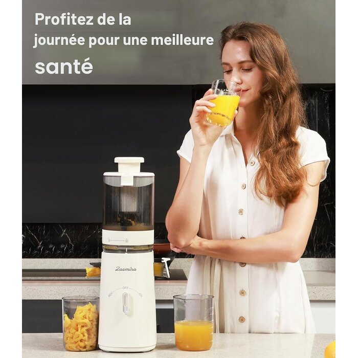 Extracteur de jus lent 120 mm - Pressage à froid - Jusqu'à -34% sur l'outlet