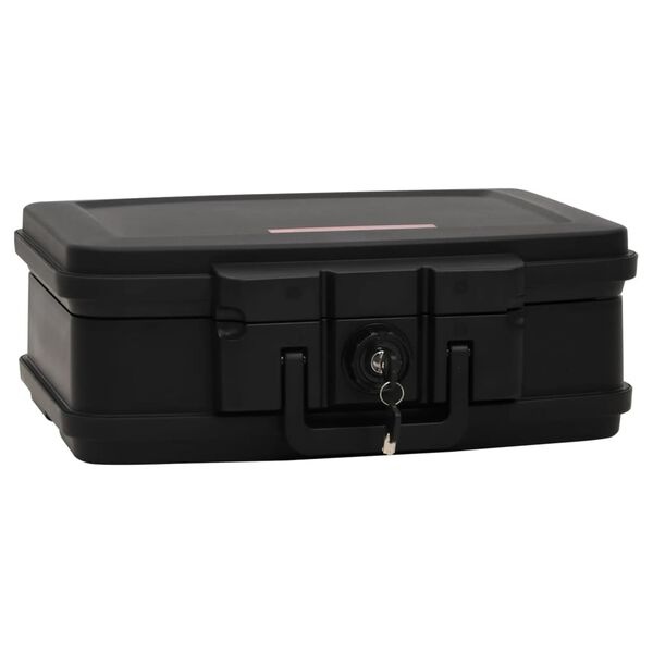 Vidaxl Coffre-fort ignifuge et étanche - 70% de remise - Noir 44x37x16,5 cm