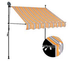 Vidaxl Store banne manuel 100 cm LED - Jusqu'à 34 % de réduction