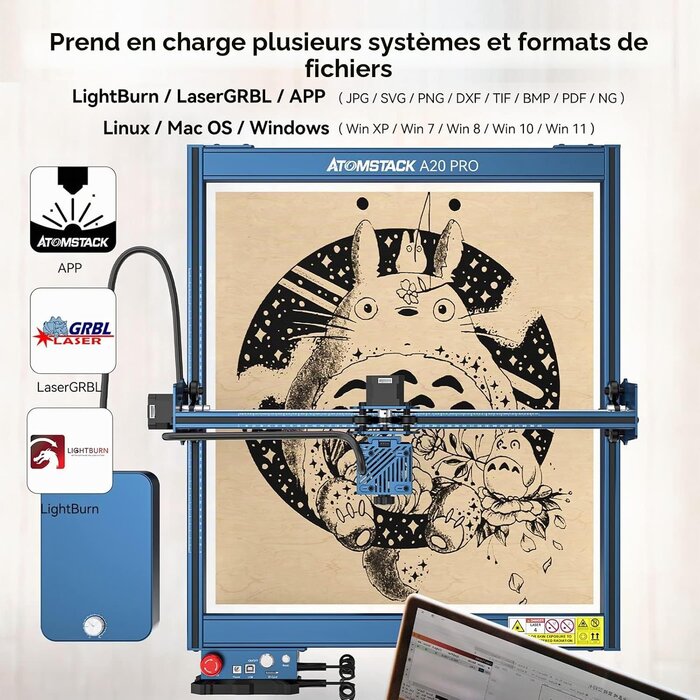 Graveuse laser 130W haute précision - Jusqu'à -35% sur nos modèles outlet