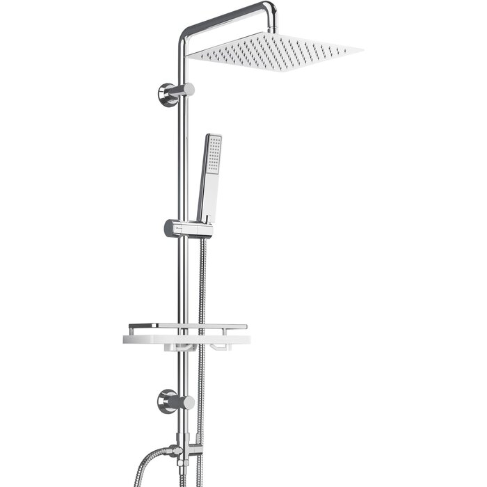 Système de douche XXL 30x30 cm avec tablette - Jusqu'à 34% de remise