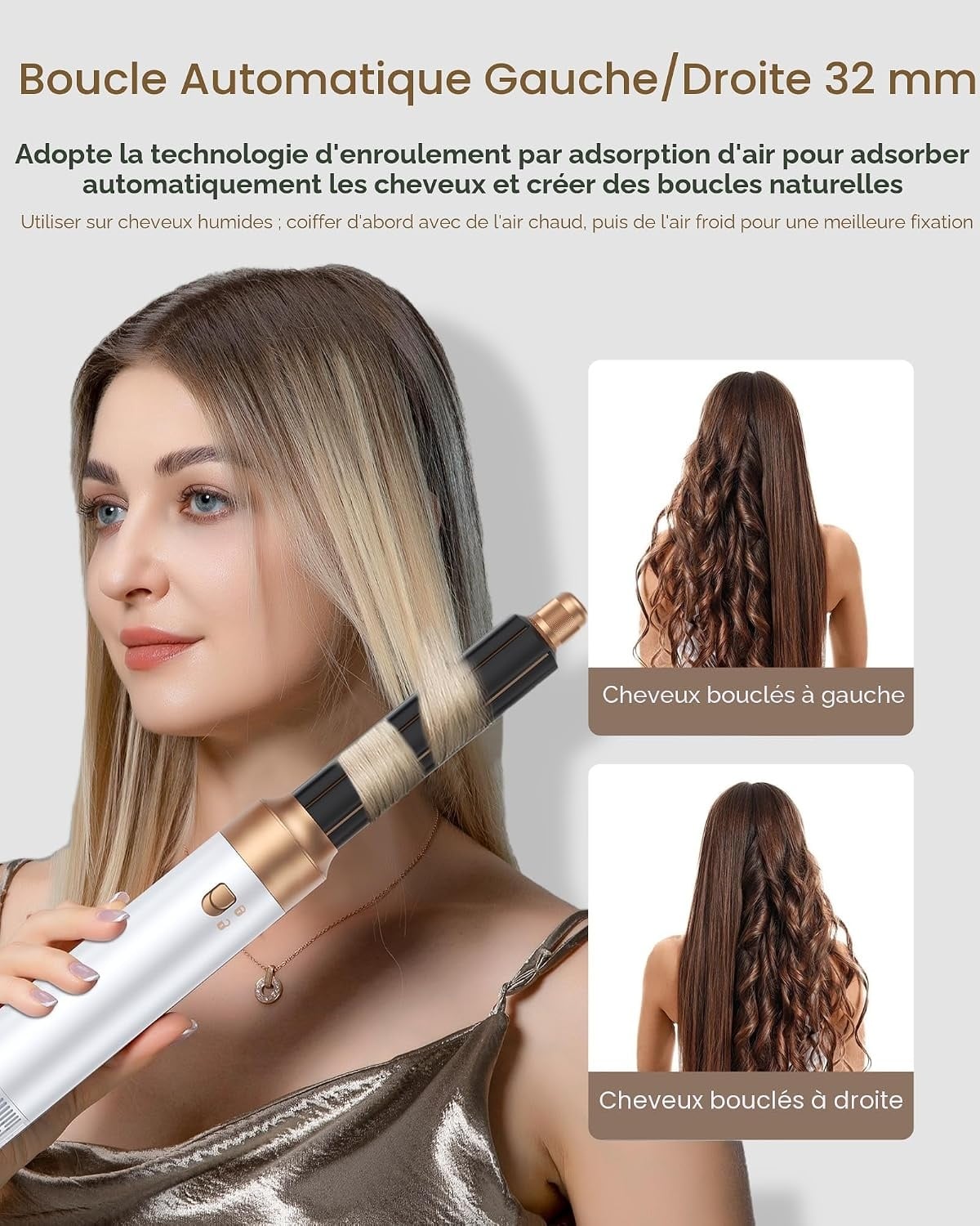Brosse Soufflante Multistyler 6-en-1 - Jusqu'à 28% de remise