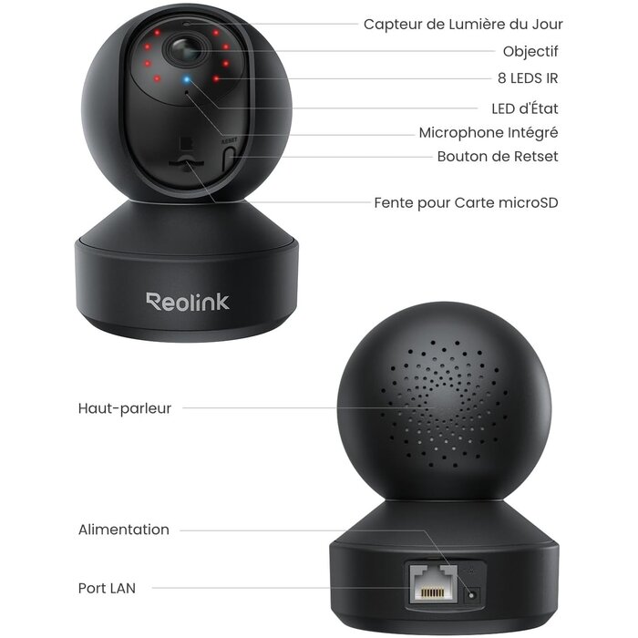 Caméra de surveillance 3K 5MP - Jusqu'à 34% de remise sur nos modèles outlet