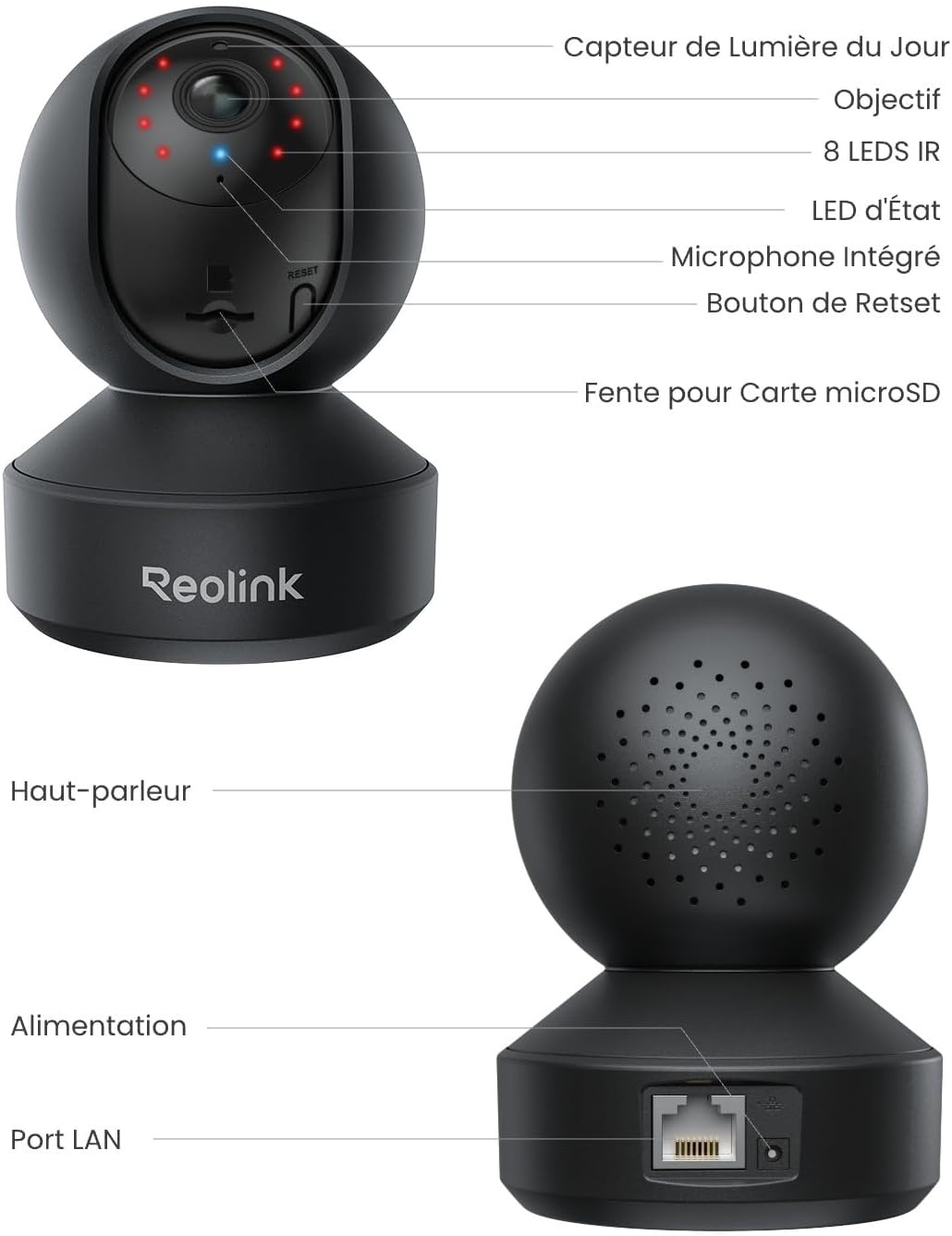 Caméra de surveillance 3K 5MP - Jusqu'à 34% de remise sur nos modèles outlet