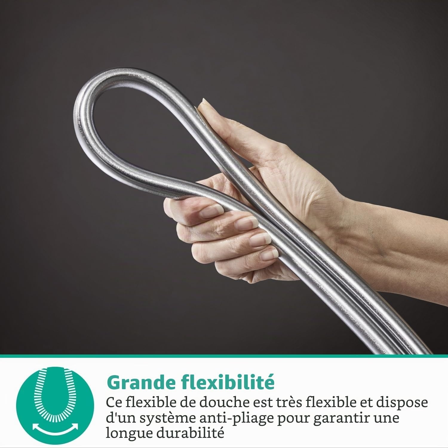 Flexible de douche universel 1,60 m anti-torsion - Jusqu'à -30% sur notre outlet