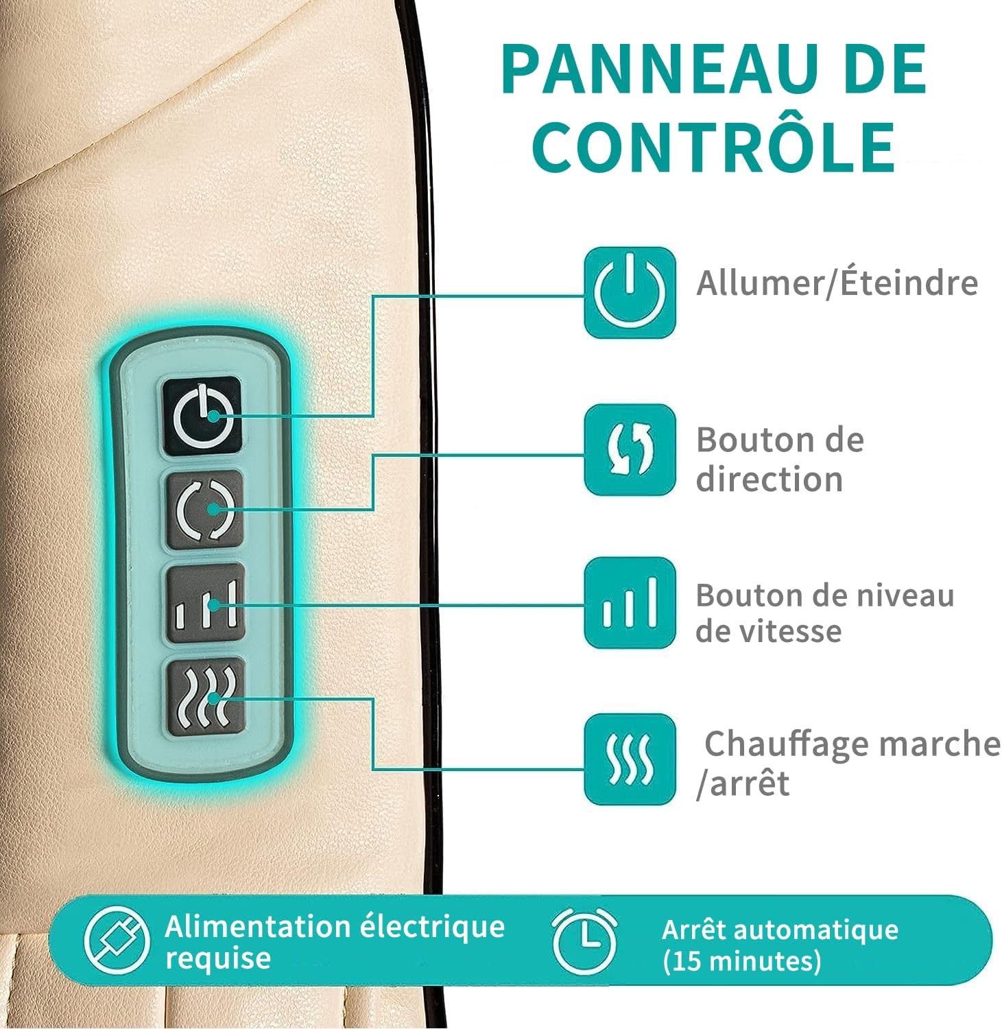 Masseur Shiatsu cervical et dorsal - Jusqu'à 33% de réduction