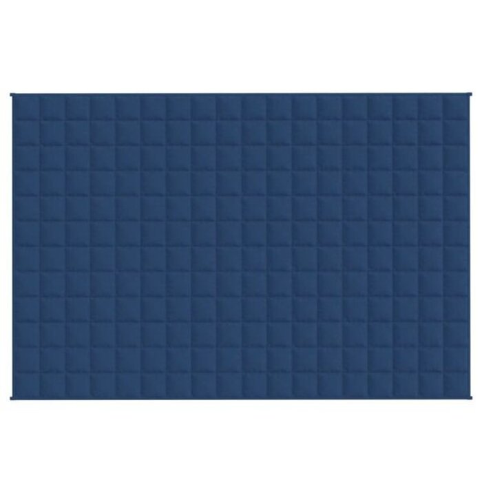 Couverture lestée 135x200cm 10kg bleue - Jusqu'à -34% sur le prix