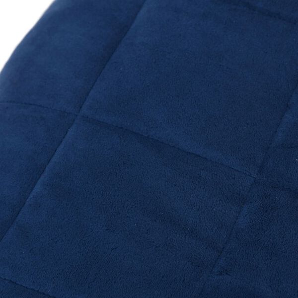 Couverture lestée 135x200cm 10kg bleue - Jusqu'à -34% sur le prix
