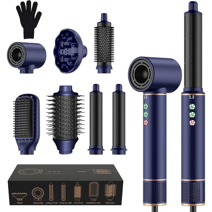 Brosse soufflante 7-en-1 multifonction : jusqu'à 34 % de remise immédiate