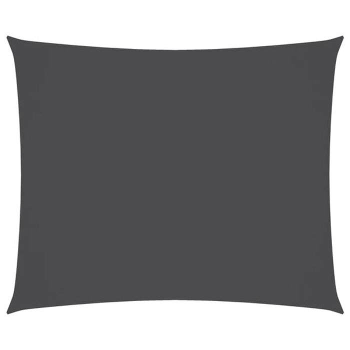 Voile d'ombrage rectangulaire 4x5m Anthracite - Jusqu'à -34%