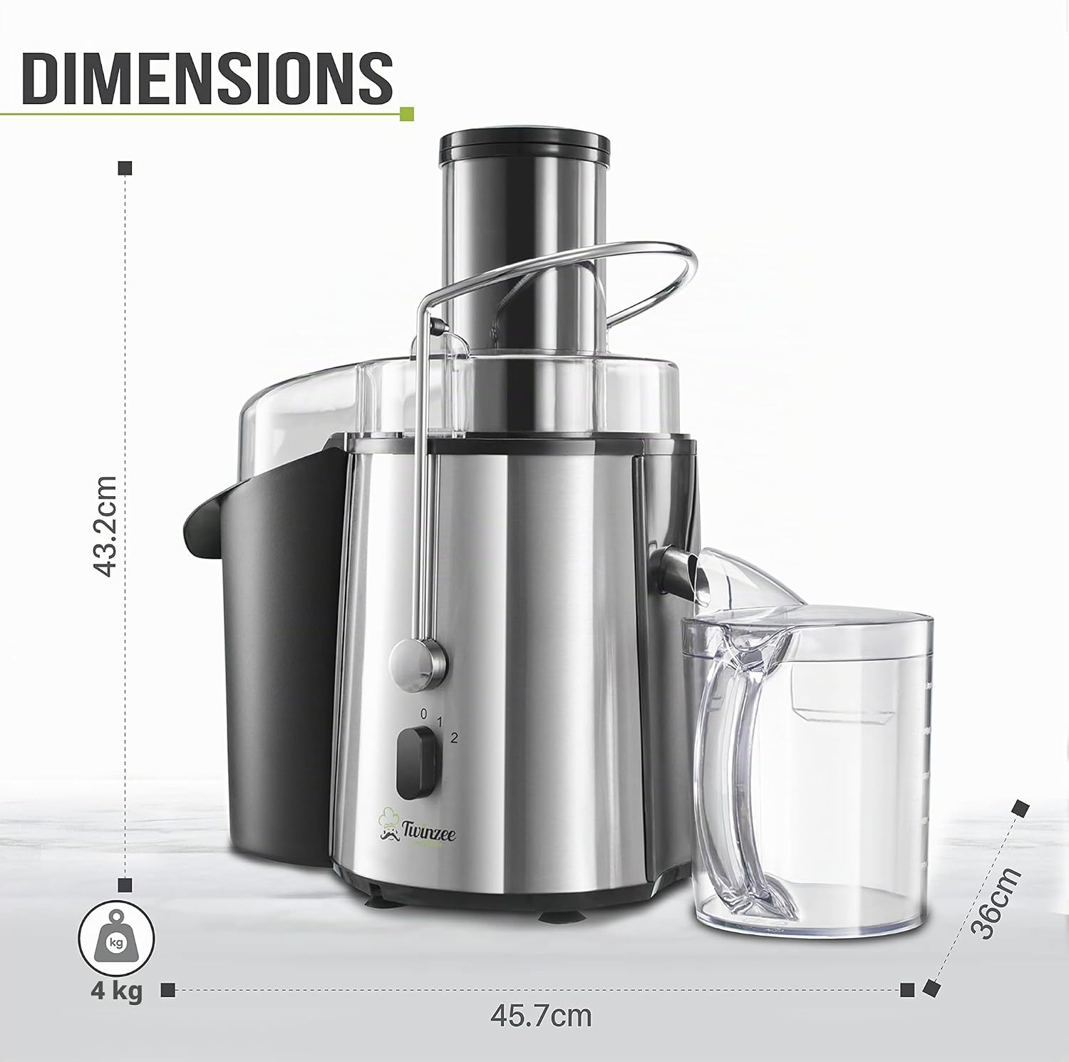 Centrifugeuse 850W - Goulotte 75mm - Jusqu'à 33% de remise