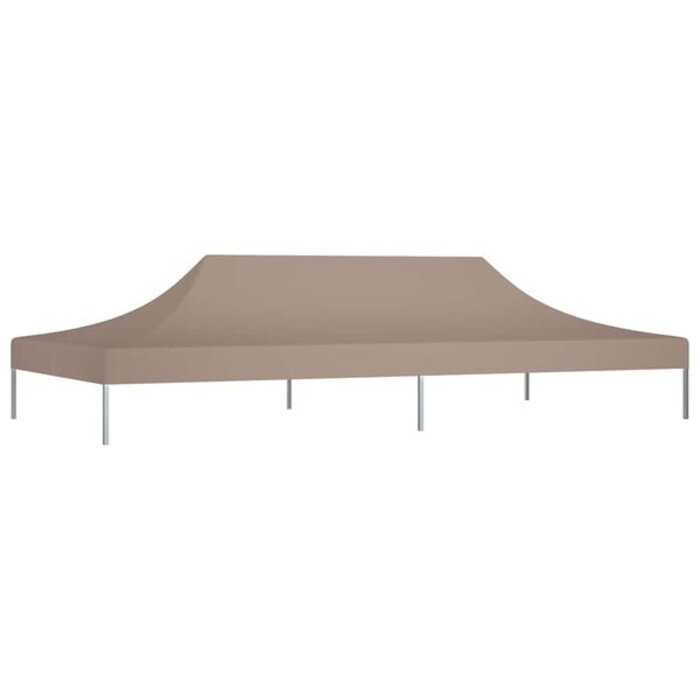 Toile de toit pour tonnelle 6x3m Taupe - Jusqu'à -34% sur le prix d'origine