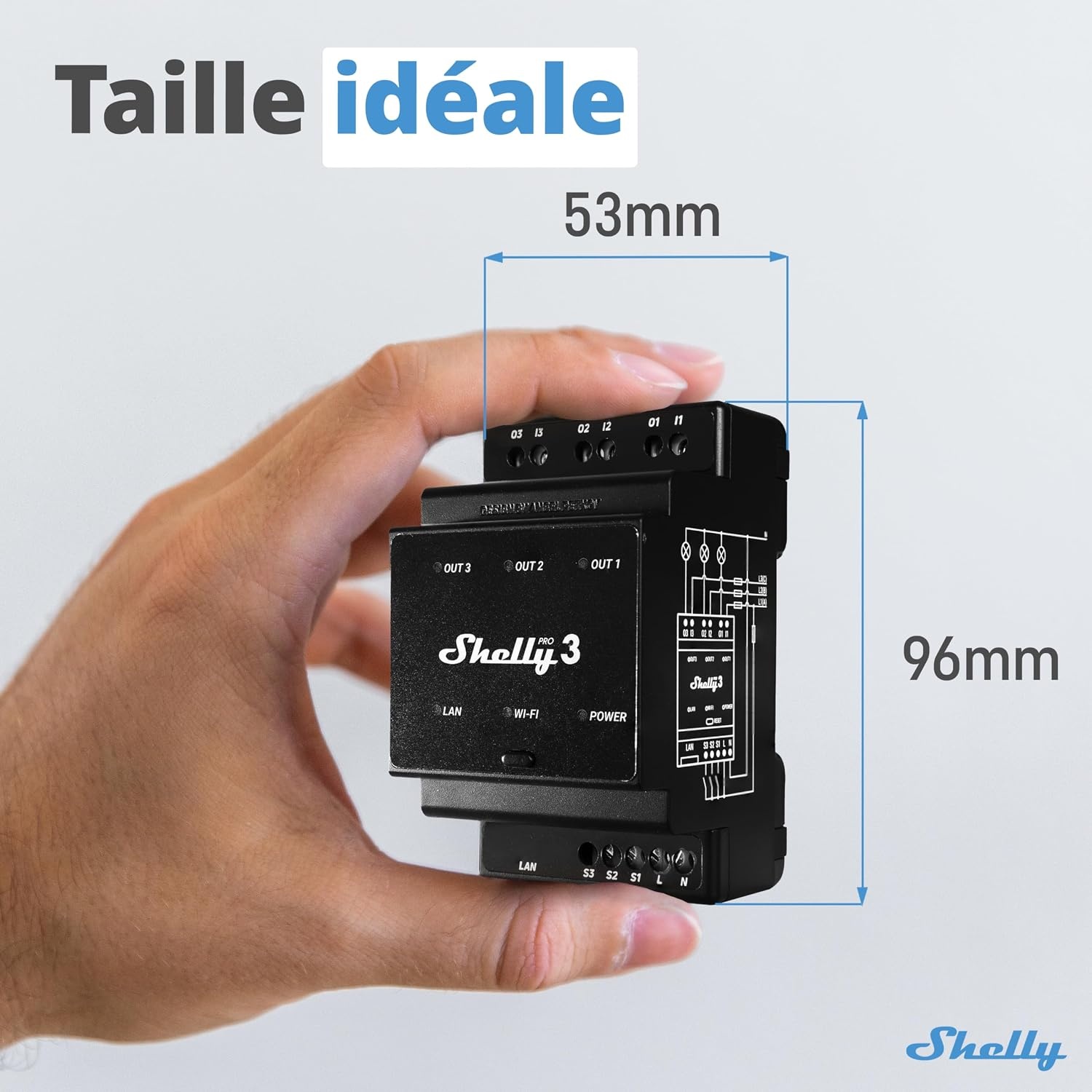Relais Intelligent 3 Canaux Rail DIN 48A - Jusqu'à 34% de remise