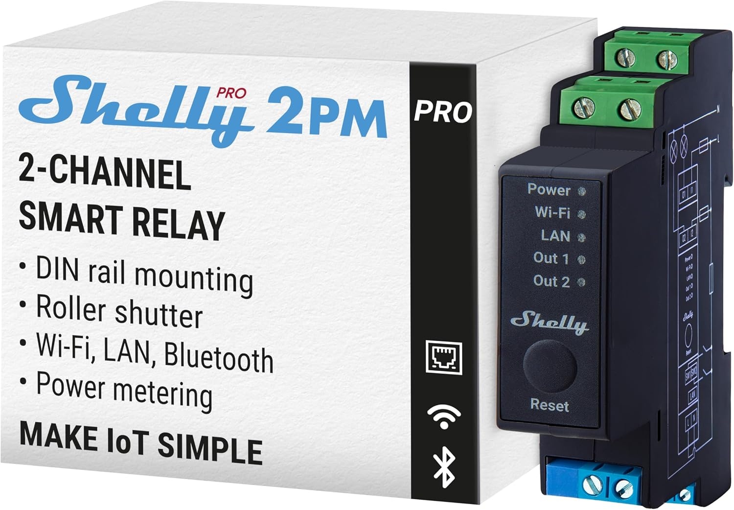 Relais Intelligent 3 Canaux Rail DIN 48A - Jusqu'à 34% de remise