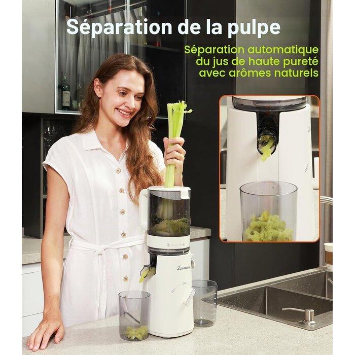 Extracteur de jus à froid - Goulotte XXL - Jusqu'à -34% de remise