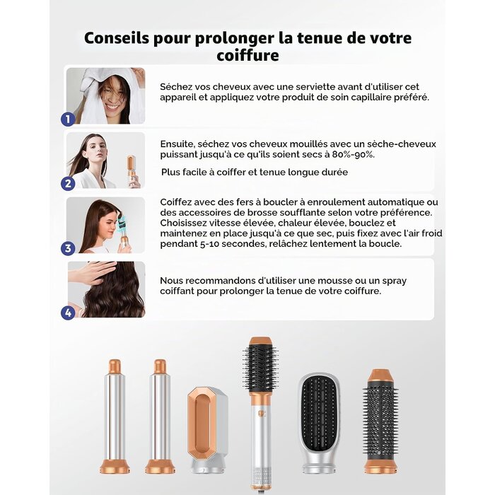 Multistyler 6-en-1 1000W - Coiffage professionnel jusqu'à -28%