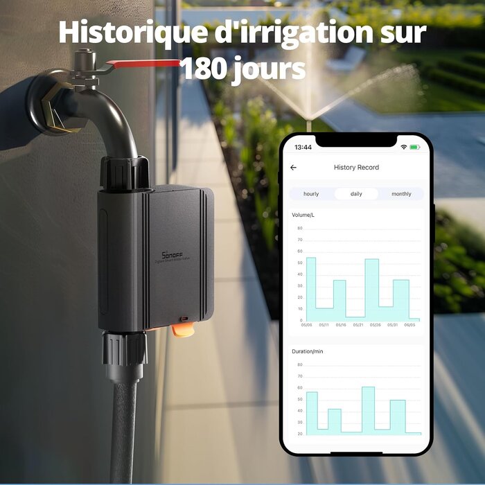 Programmateur d'arrosage intelligent Zigbee - Jusqu'à 32% de réduction