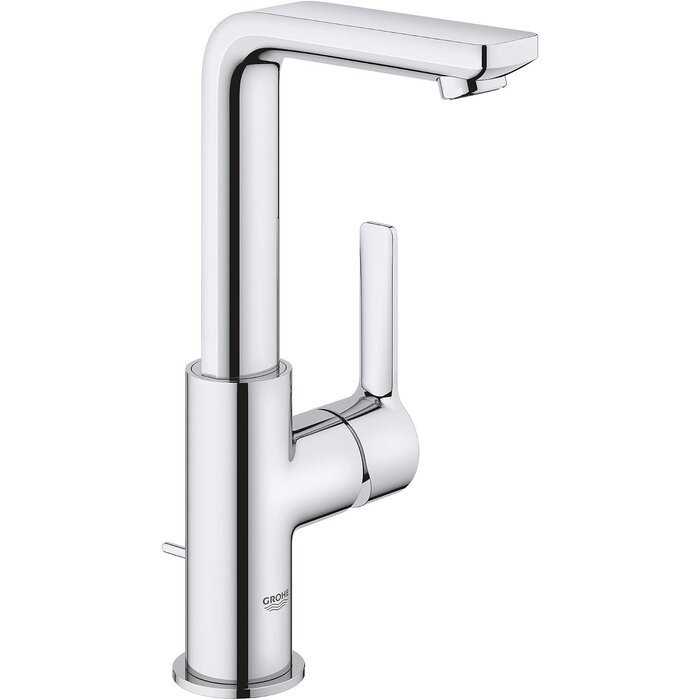 Mitigeur de lavabo design épuré, chrome - Jusqu'à 35% de remise