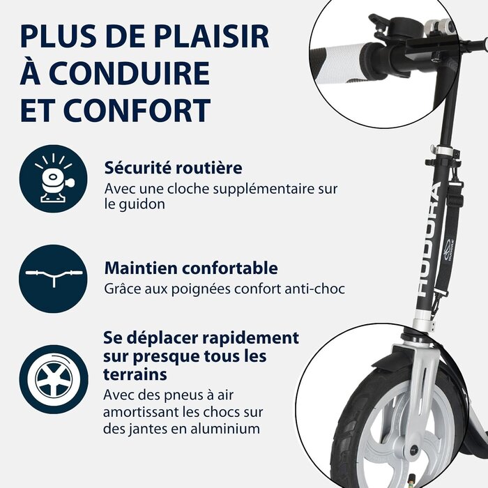 Trottinette Urbaine Pliable - Roues Gonflables - Jusqu'à 35% de réduction