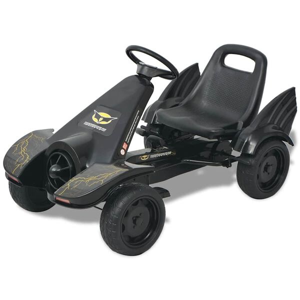 Vidaxl Kart à pédales noir réglable - Jusqu'à 30% de réduction