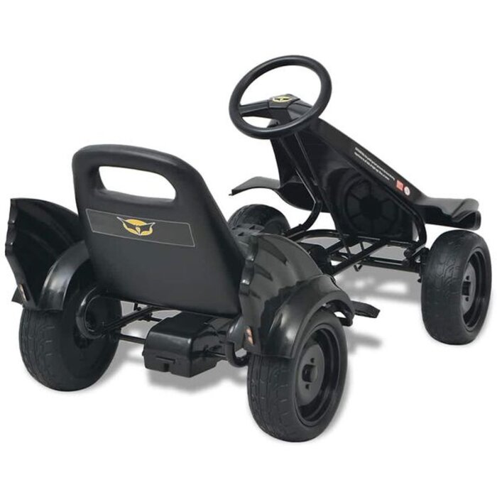 Vidaxl Kart à pédales noir réglable - Jusqu'à 30% de réduction